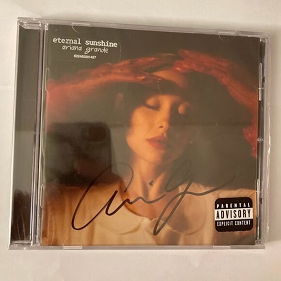 Ariana Grande eternal sunshine SIGNED Autographed Full Signature Long SOLD OUT - Picture 1 of 4